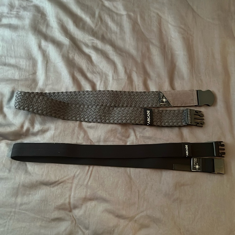 (2) Arcade Belts
